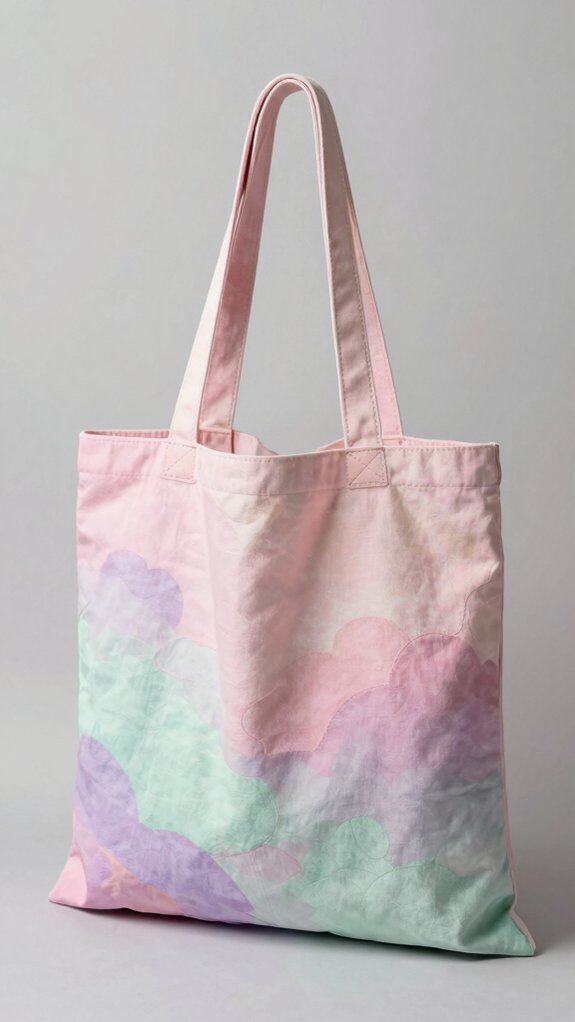 15 Cute Tote Bag Designs You’ll Want to Carry Every Day 13 pastel abstract canvas tote