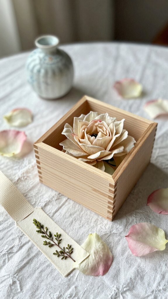 personal birth flower keepsakes