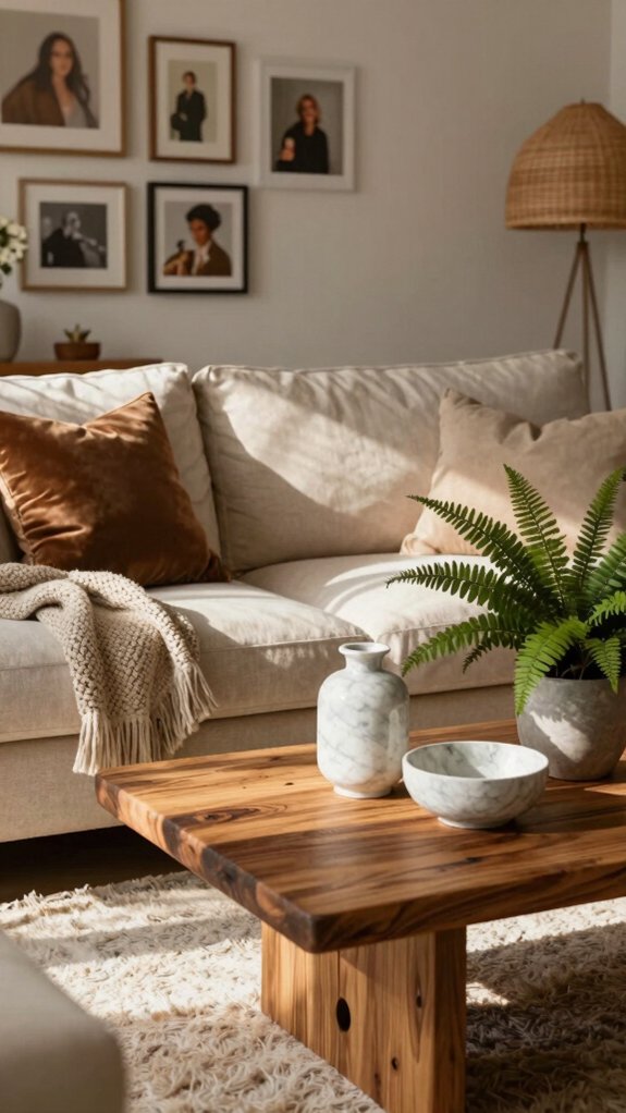 19 Cozy Living Room Ideas Inspired by Designer Homes 20 personalized gallery layered textiles