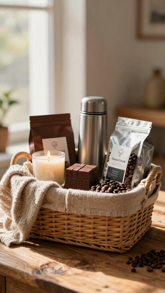 14 Hamper Ideas for Women for Every Occasion 3 personalized morning coffee gift basket