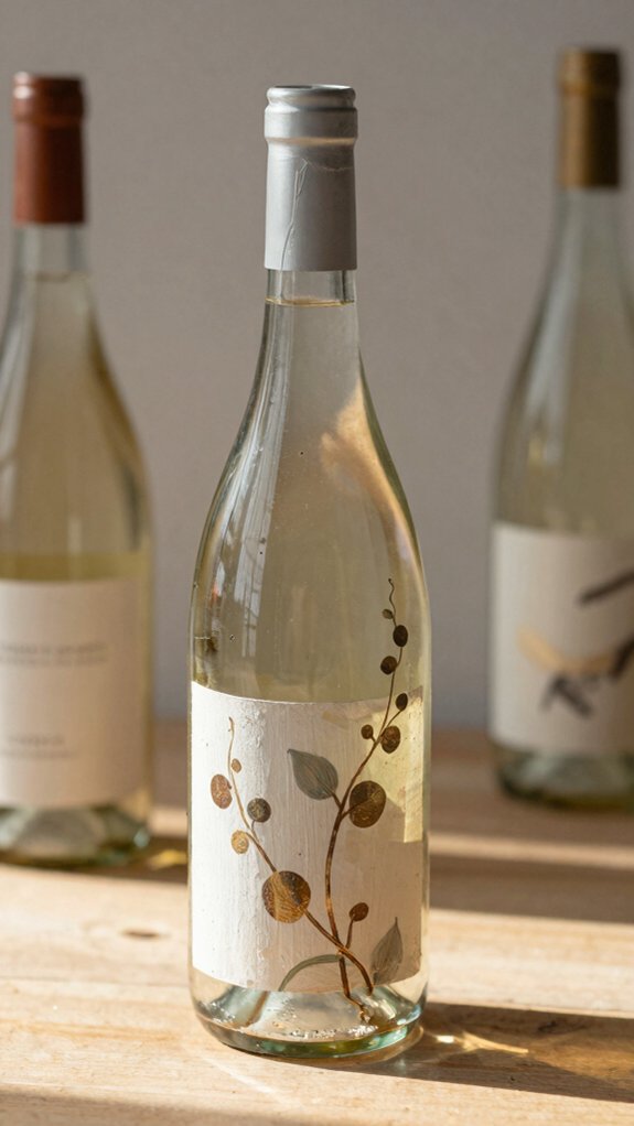 14 Wine Bottle DIY Crafts That Look Surprisingly Elegant 2 prep tape spray seal