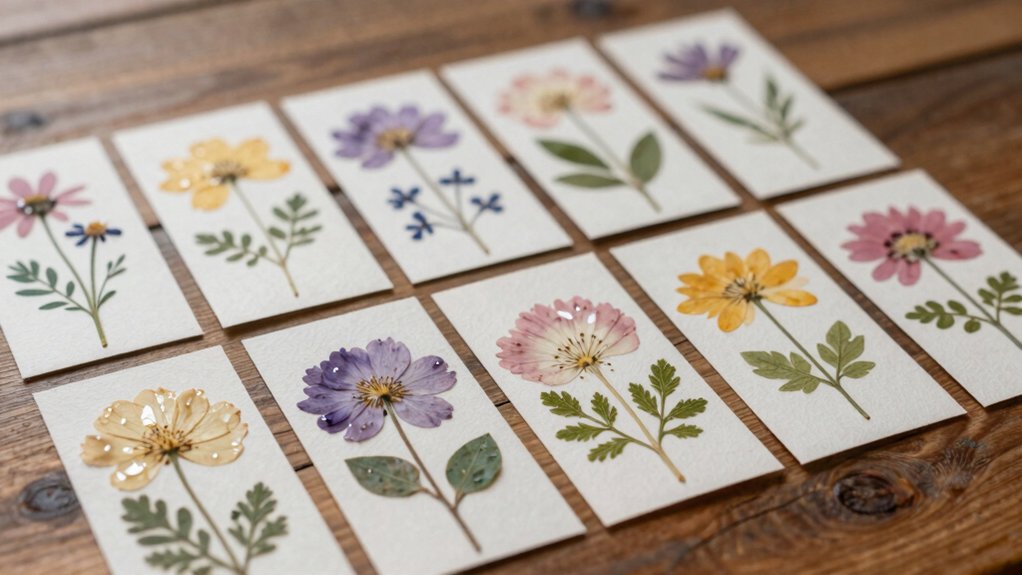 13 Pressed Flower Bookmark Crafts That Make Beautiful Gifts 2 pressed flower bookmark gifts
