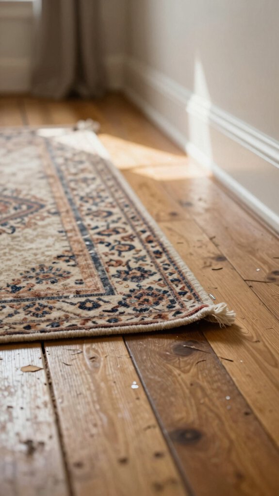 protect floors with furniture pads