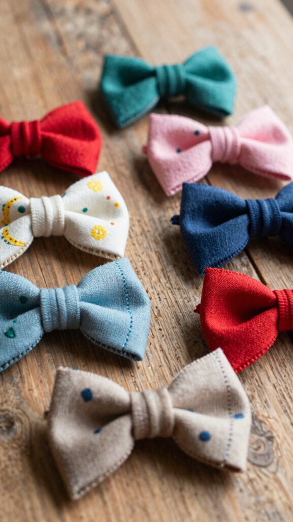 quick batch cute fabric hairbows