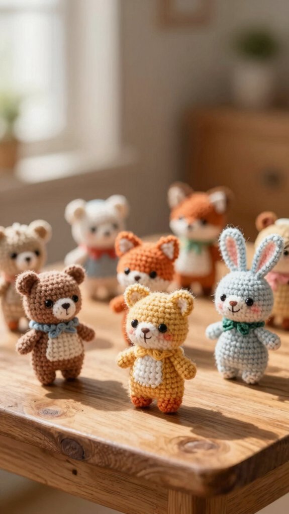 quick cute mini amigurumi plushies