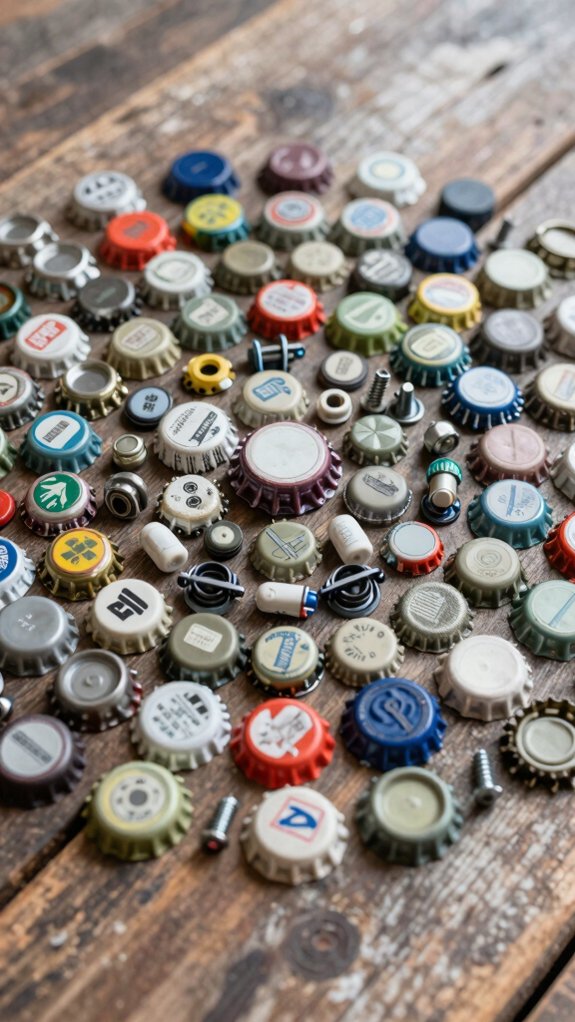 14 Upcycling Art Projects That Turn Everyday Waste Into Decor 7 recycled bottle cap mandala art
