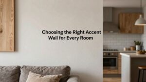 right accent wall selection