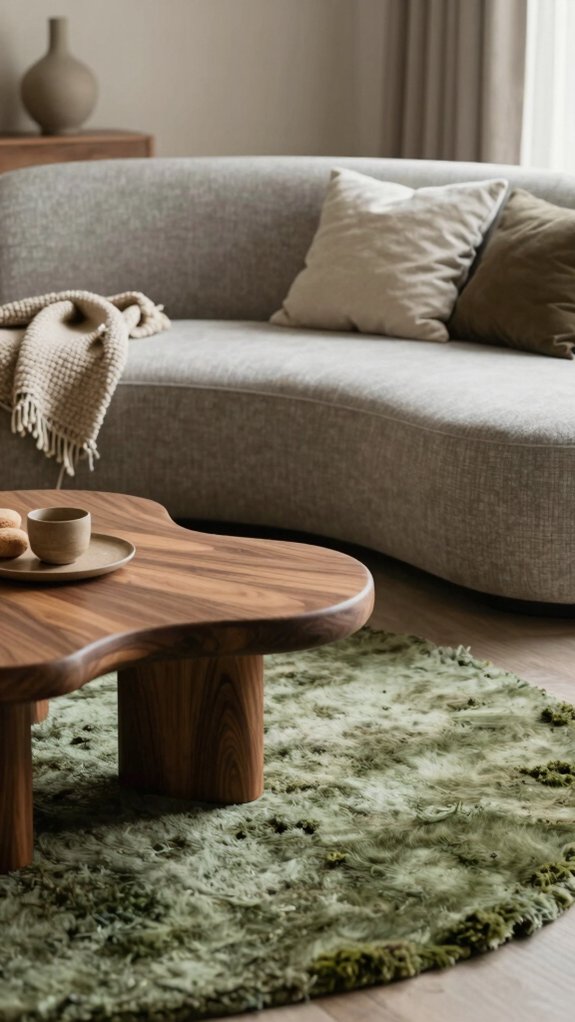 19 Cozy Living Room Ideas Inspired by Designer Homes 9 rounded seating textured warmth