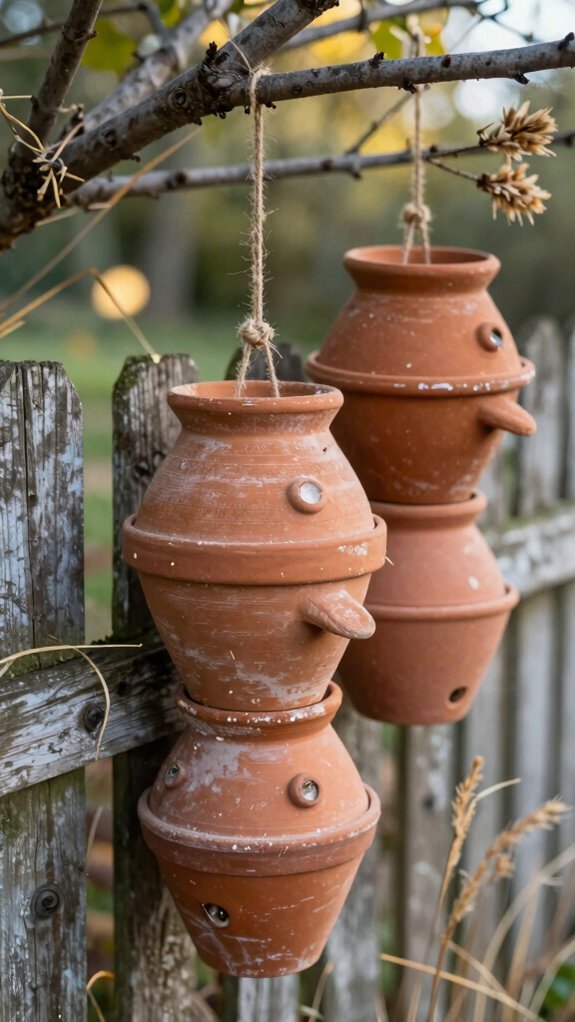 15 Terra Cotta Pot Crafts That Go Beyond Simple Planters 6 rustic terra cotta bird feeder