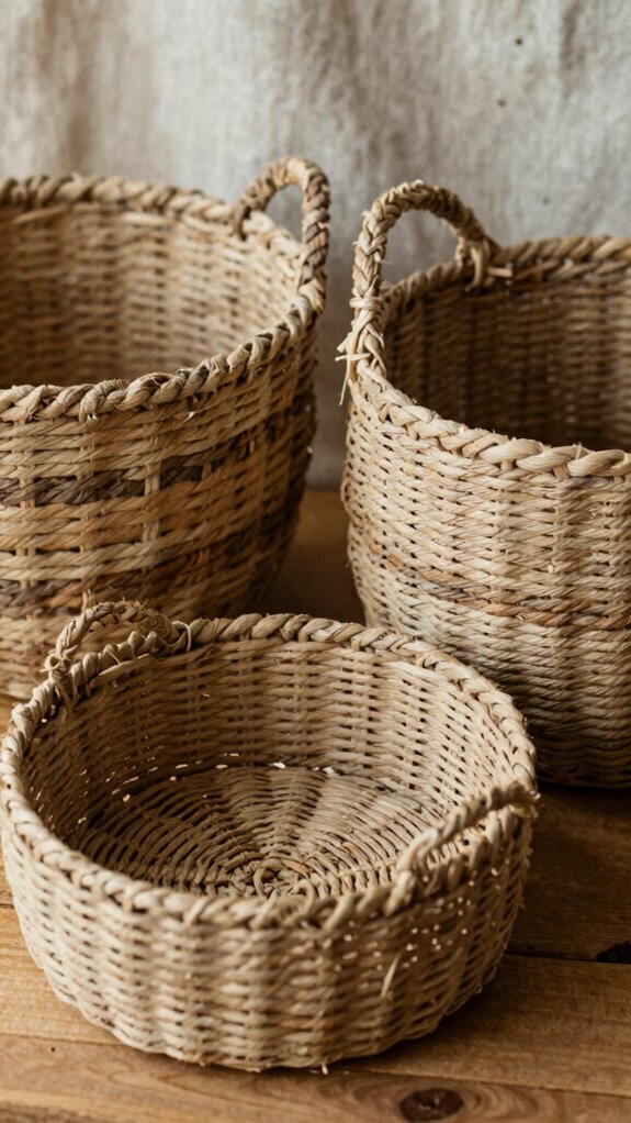12 Beautiful Baskets You Can Make Yourself 10 rustic twine hot glue basket