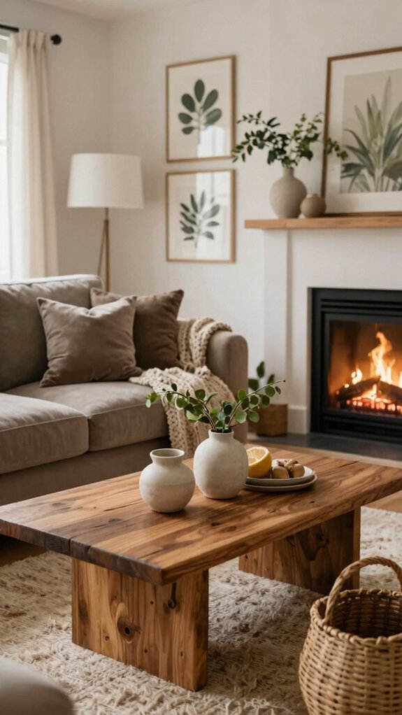 19 Cozy Living Room Ideas Inspired by Designer Homes 16 seasonal textile swap layering