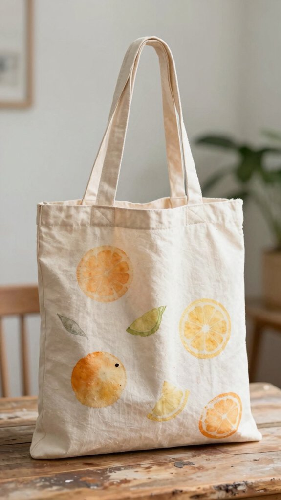 soft watercolor citrus glow