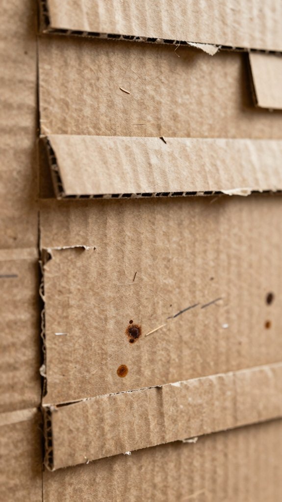 14 Upcycling Art Projects That Turn Everyday Waste Into Decor 4 stacked cut cardboard wall relief