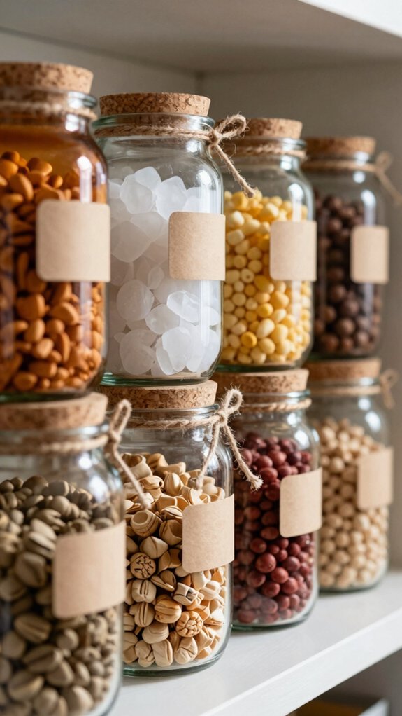 16 Useful Recycled Crafts That Turn Waste Into Something Beautiful 2 storing dry foods in jars