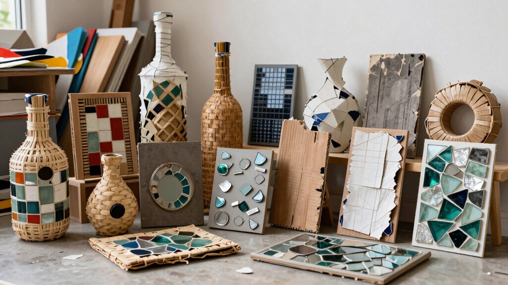 14 Upcycling Art Projects That Turn Everyday Waste Into Decor 2 upcycled waste to decor projects