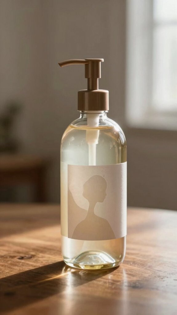 14 Wine Bottle DIY Crafts That Look Surprisingly Elegant 8 upcycled wine bottle soap pump