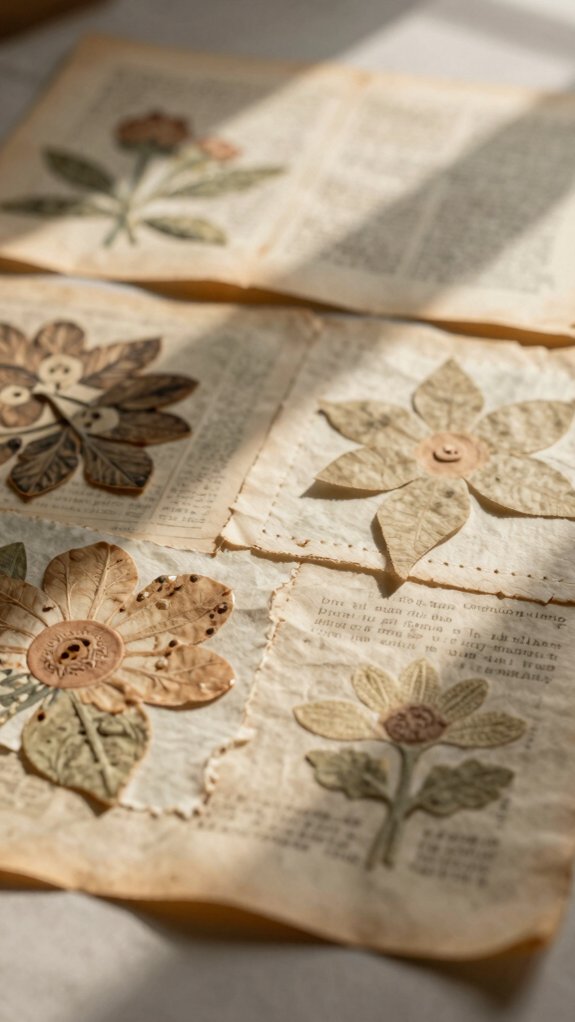 14 Upcycling Art Projects That Turn Everyday Waste Into Decor 13 vintage book page collage art