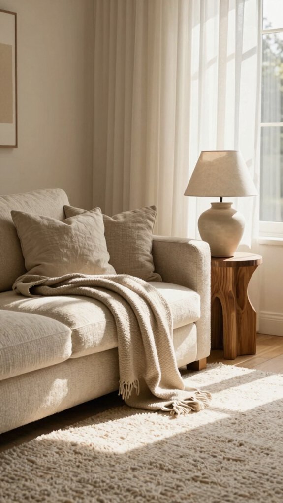 19 Cozy Living Room Ideas Inspired by Designer Homes 12 warm dimmable layered lighting anchors