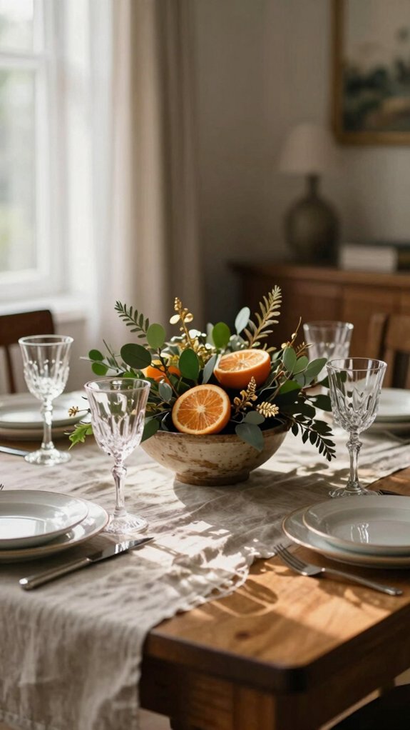 warm seasonal centerpiece ideas