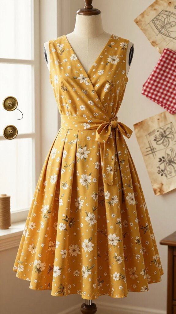 adjustable vintage wrap fit