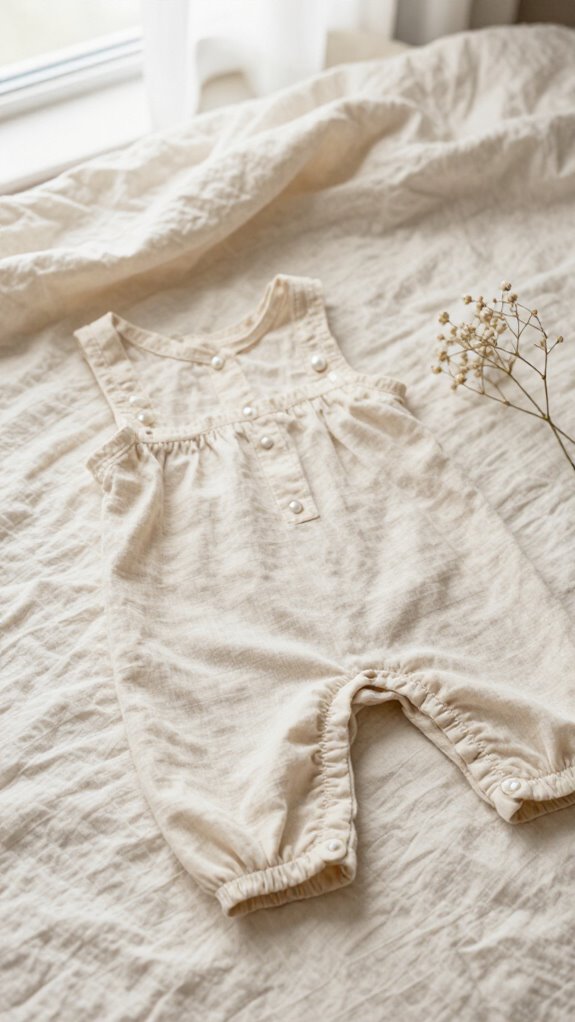 Sewing Baby Clothes Ideas That Feel Special Enough to Keep 2 airy linen baby romper pattern