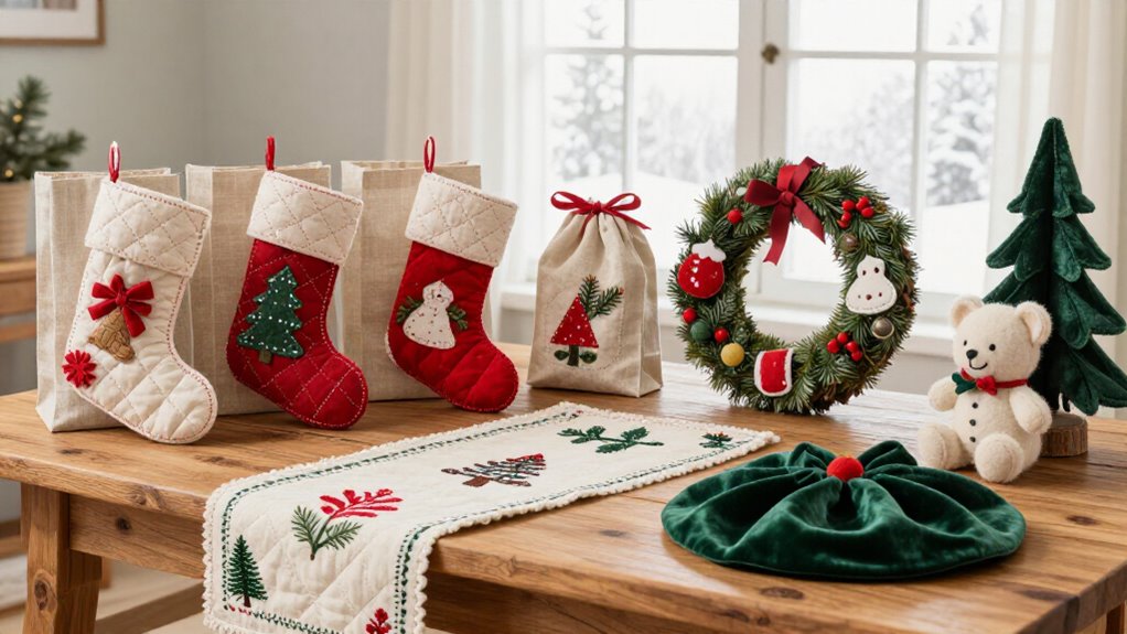 21 Sewing Christmas Gifts That Look Beautiful in Any Home 1 beautiful handmade sewing christmas gifts