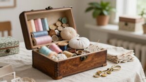 beautiful sewing box decor ideas