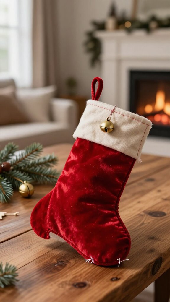 beginner christmas stocking made easy
