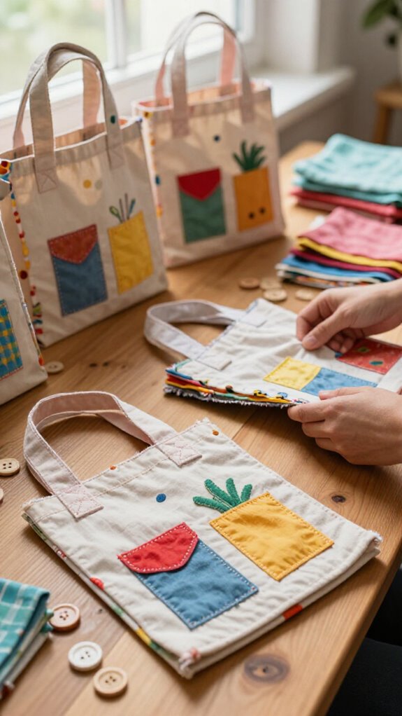 21 Sewing for Charity Projects That Turn Your Skills Into Meaningful Gifts 14 beginner tote for picture books