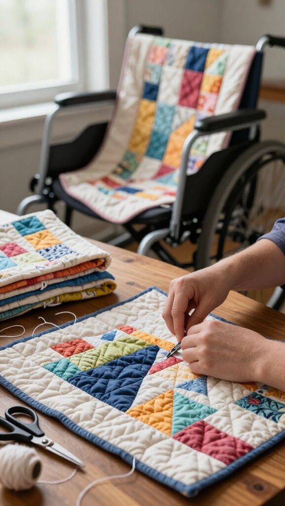 21 Sewing for Charity Projects That Turn Your Skills Into Meaningful Gifts 5 comfort for wheelchair lap quilts