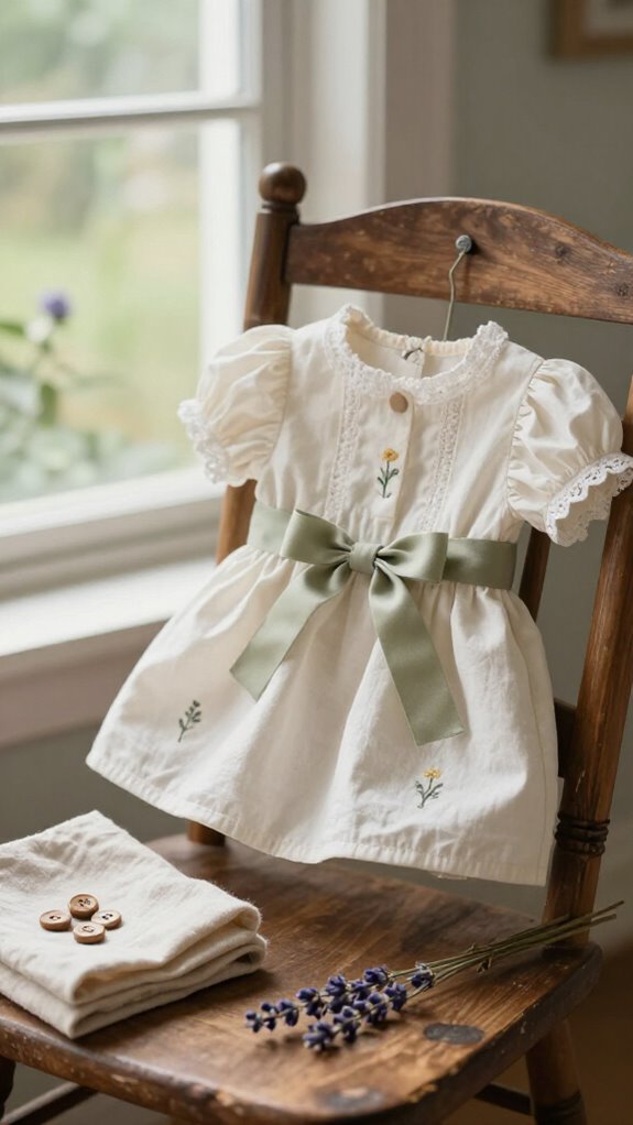 Sewing Baby Clothes Ideas That Feel Special Enough to Keep 3 cottagecore baby dress linen
