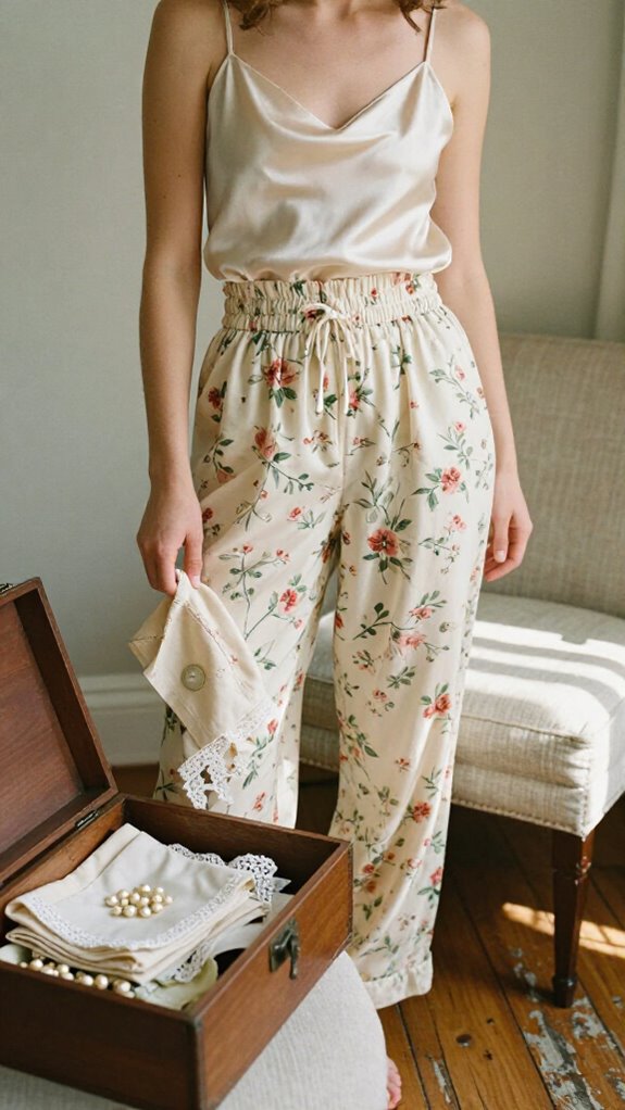 cottagecore vintage lounge set