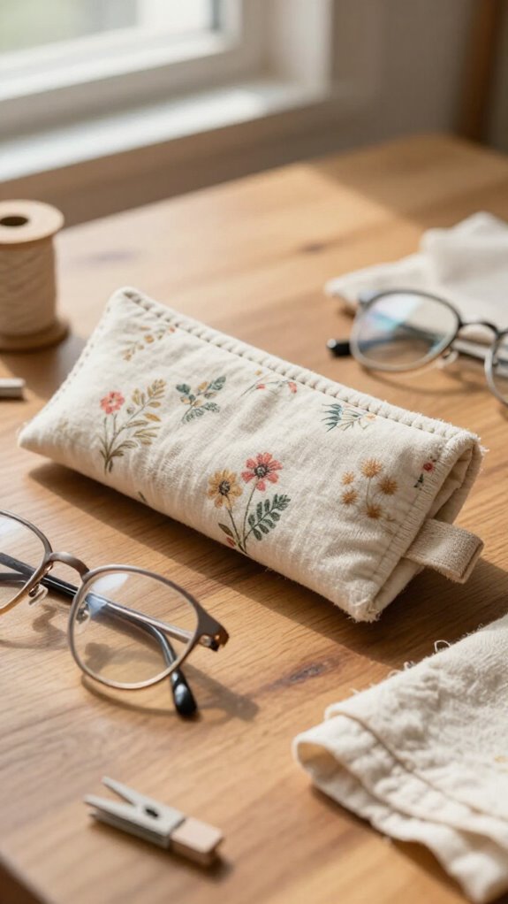 cozy diy glasses protector case