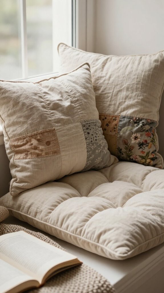 19 Sewing Pillow Ideas for a Cozy and Personal Home 20 cozy no sew reading pillow
