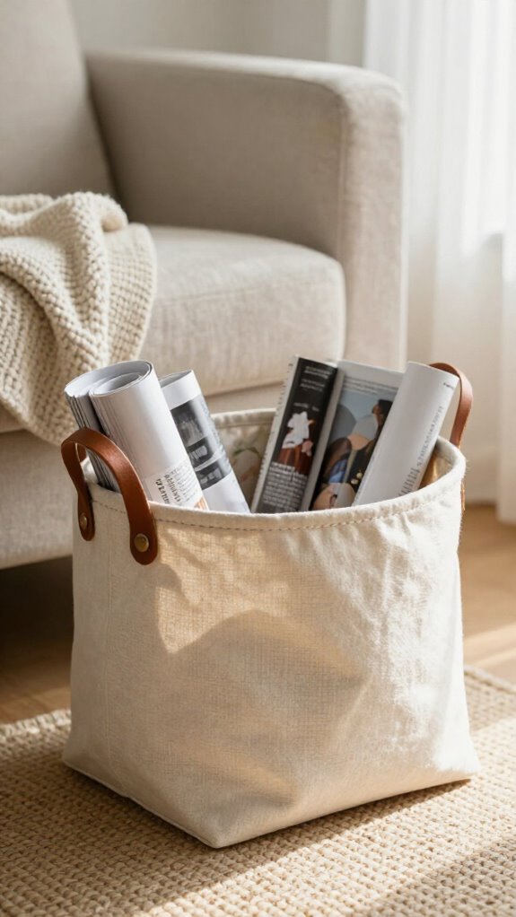 easy sew magazine fabric basket