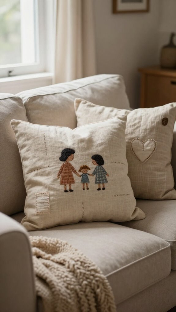 family heirloom pillow keepsake