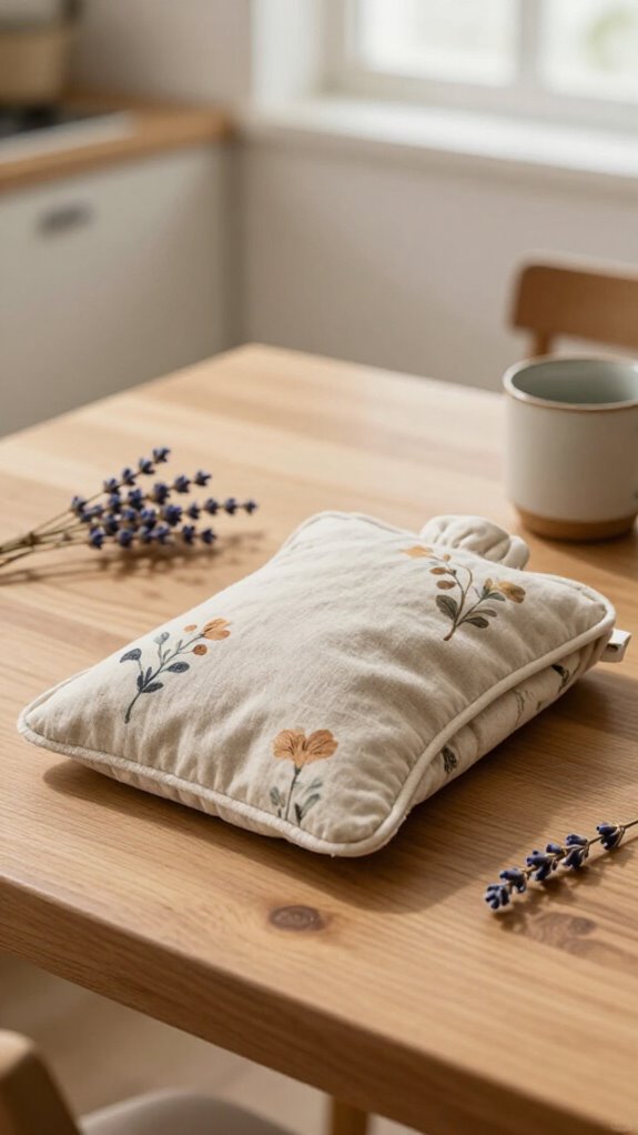 handmade cozy rice comfort pad