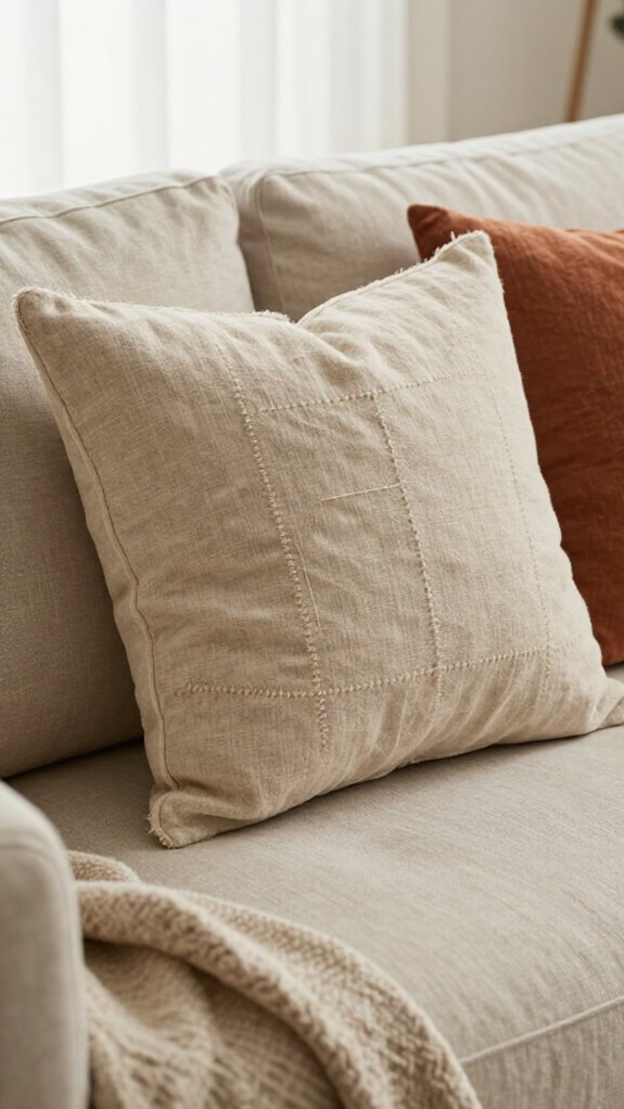 19 Sewing Pillow Ideas for a Cozy and Personal Home 18 ladder stitch lumbar comfort