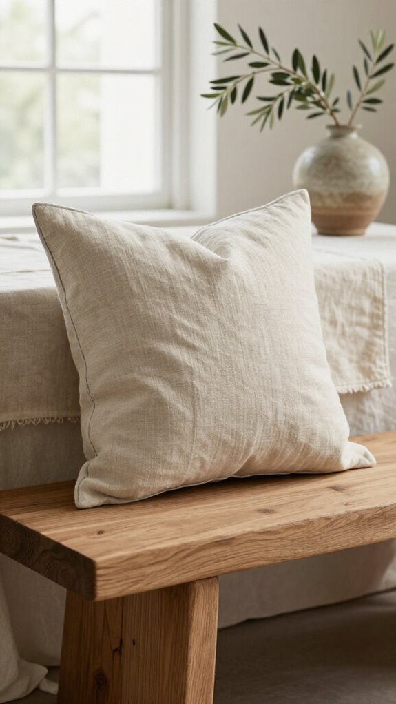 luxury fabric and crisp finishes