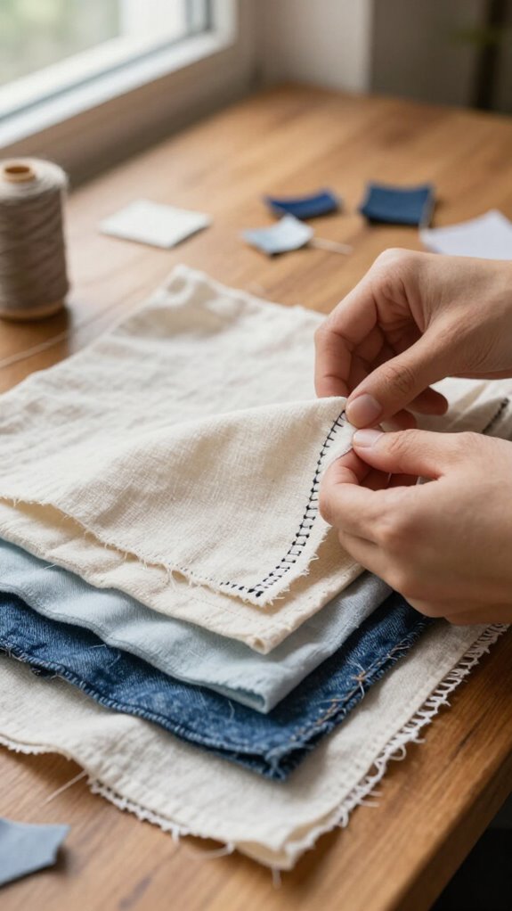 match stitch type to fabric