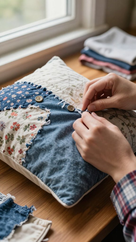 memory pillow for cherished clothes