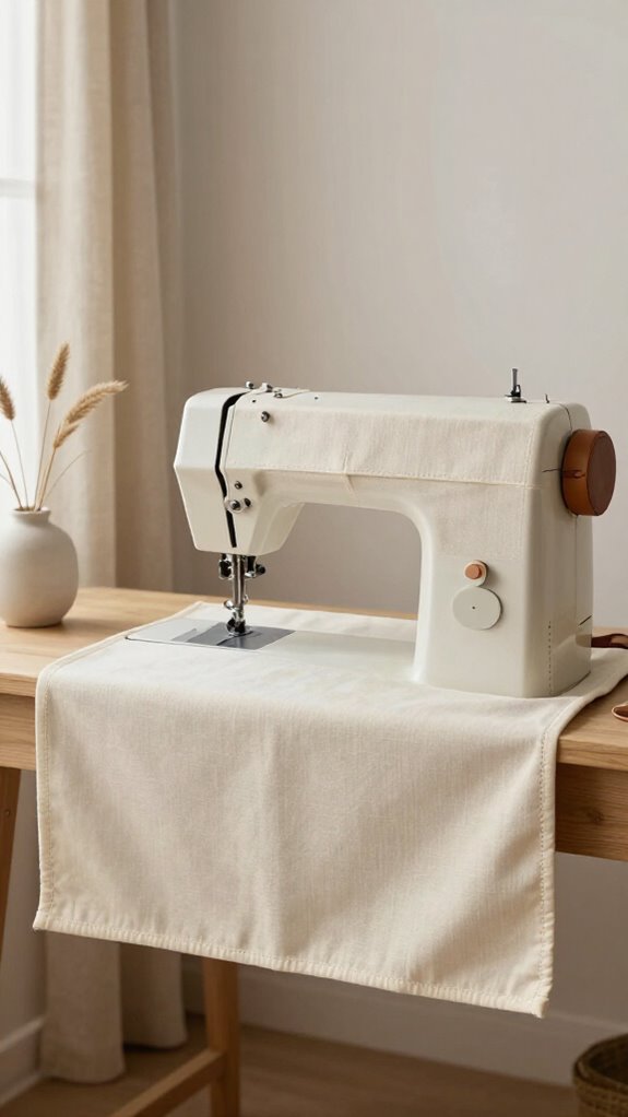 Sewing Machine Cover Ideas That Look Beautiful With Your Home Decor 15 minimalist canvas sewing cover