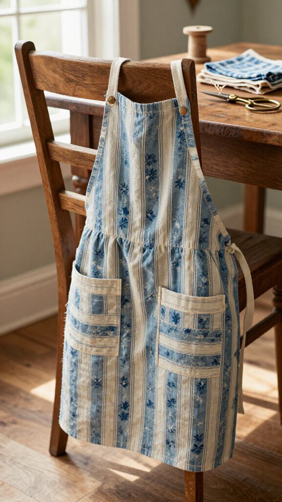 old fashioned apron charm