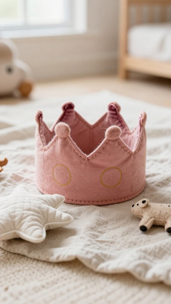 quick sew comfy fabric crown