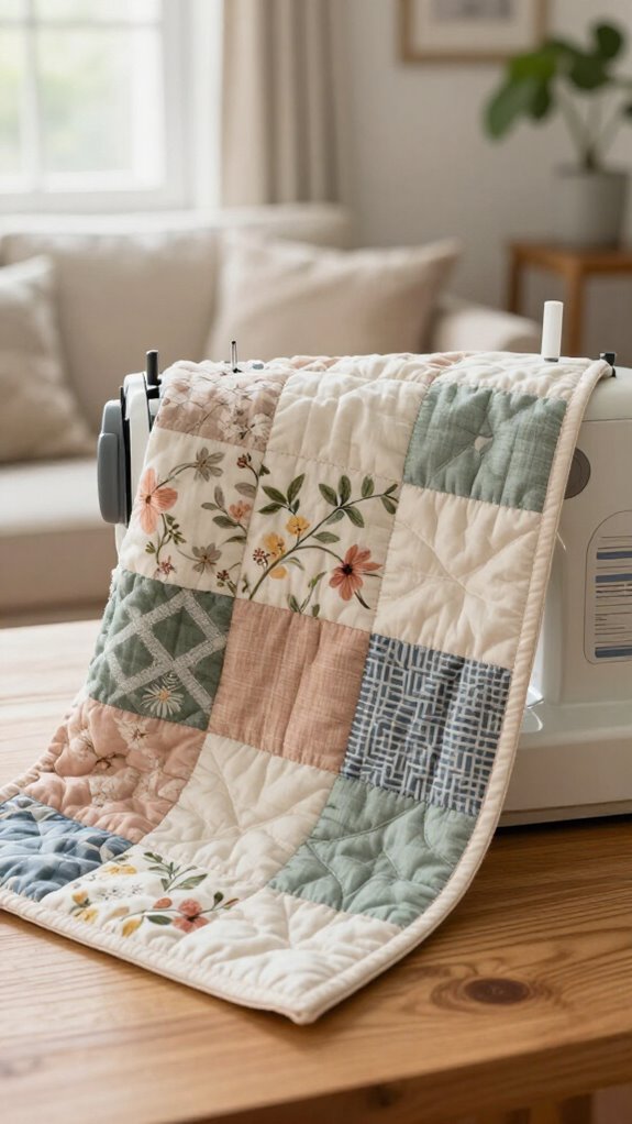 Sewing Machine Cover Ideas That Look Beautiful With Your Home Decor 6 quilted patchwork machine cover