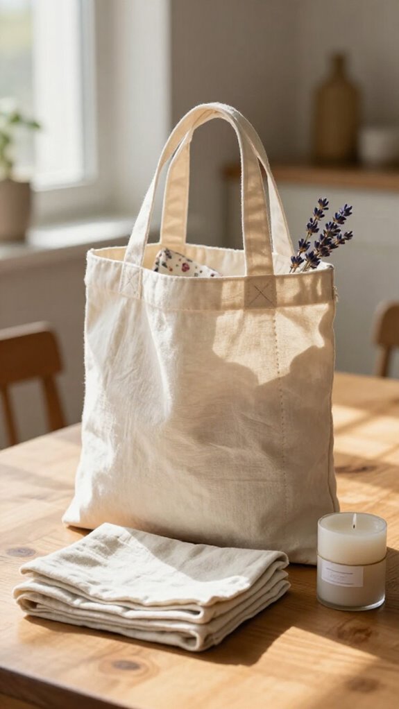 reusable fabric gift bag