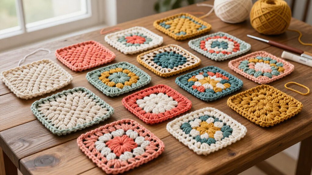 15 Beautiful Ways to Sew Granny Squares Together 9 sew granny squares together beautifully