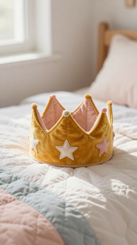 19 Sewing Projects for Kids That Make Their Rooms More Fun 20 soft fabric crown easy sew