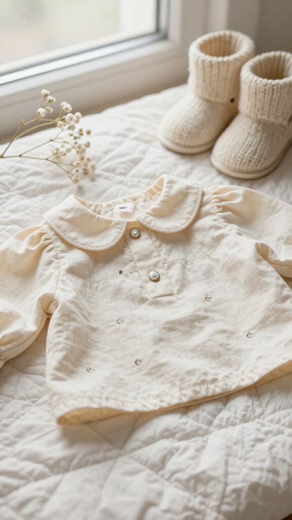 Sewing Baby Clothes Ideas That Feel Special Enough to Keep 7 soft peter pan collar top