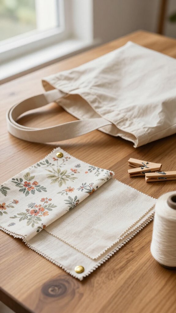 sturdy fabric with interfacing